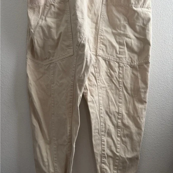 Free People We The Free High Roller Overalls Jumpsuit Baggy Lagenlook - Picture 3 of 8